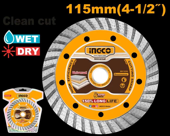 Turbo diamond disc