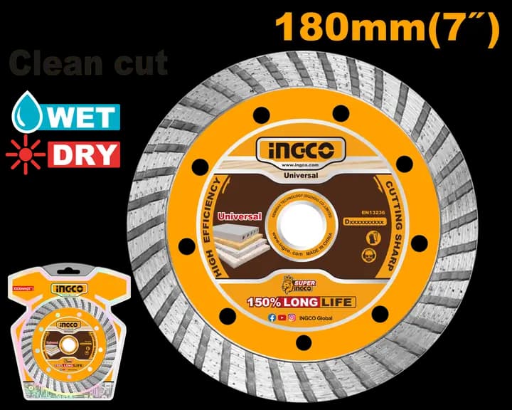Turbo diamond disc