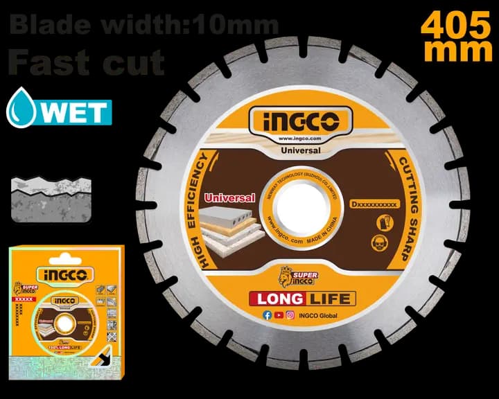 Diamond disc for floor saw