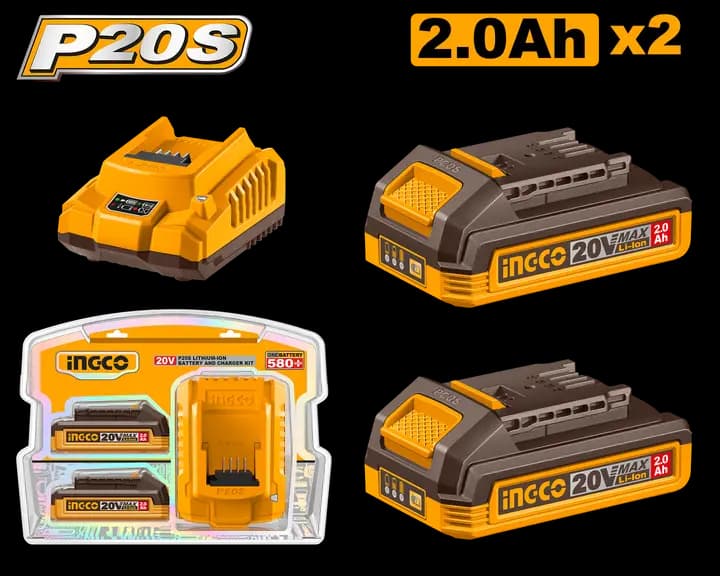 P20S Lithium-Ion battery and charger kit