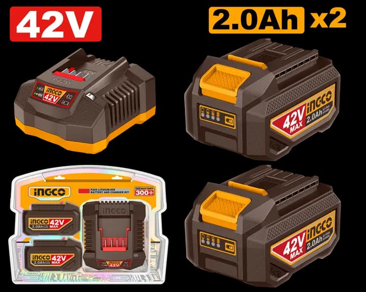Lithium-Ion battery and charger kit