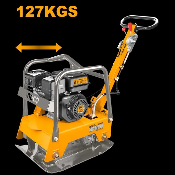 Gasoline reversible plate compactor