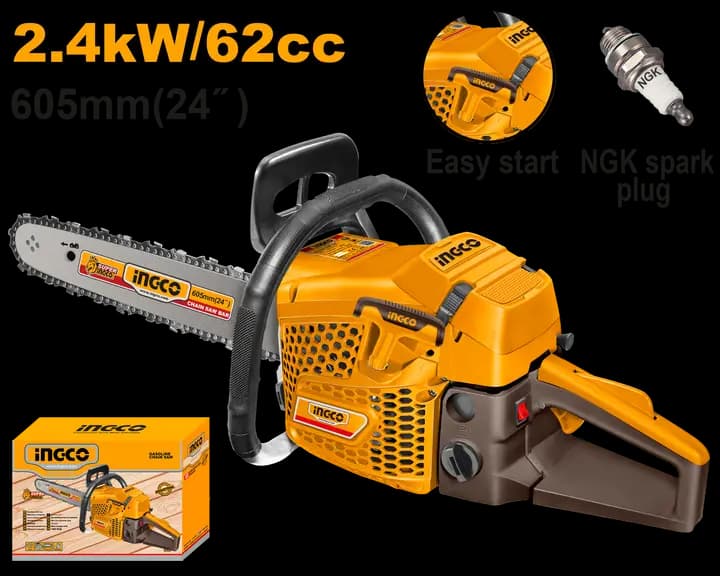 Gasoline chain saw