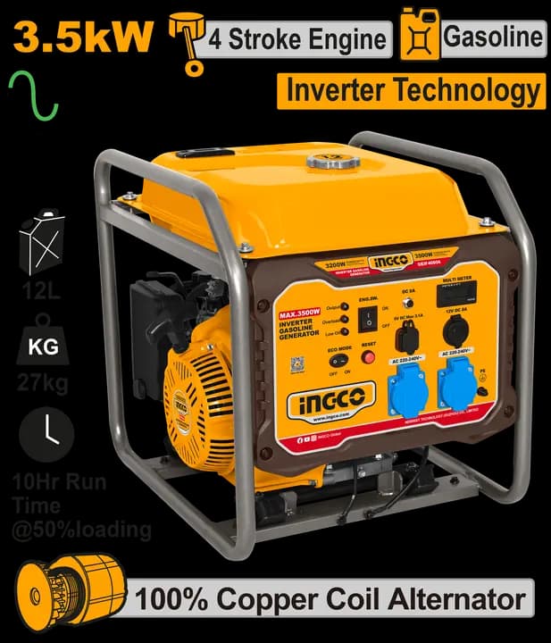 Inverter gasoline generator