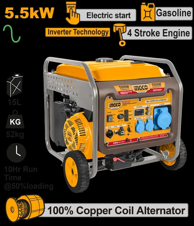 Inverter gasoline generator
