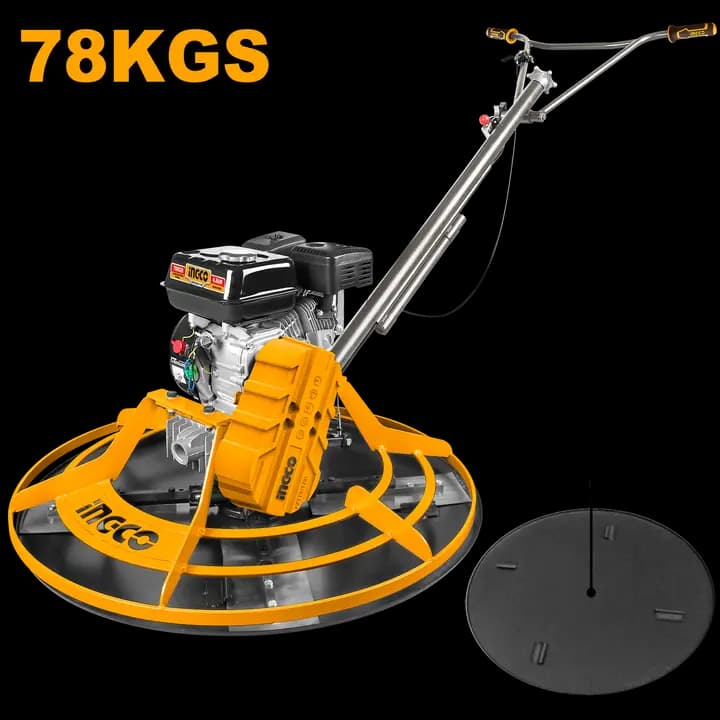 Gasoline power trowel