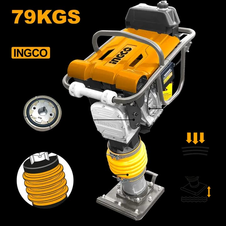 Gasoline tamping rammer