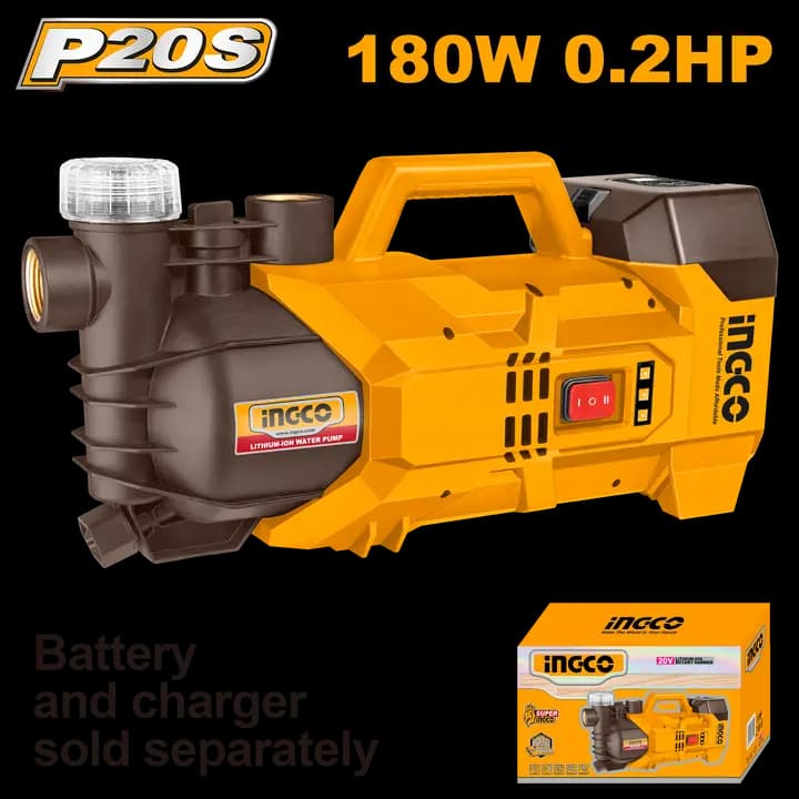 Cordless water pump