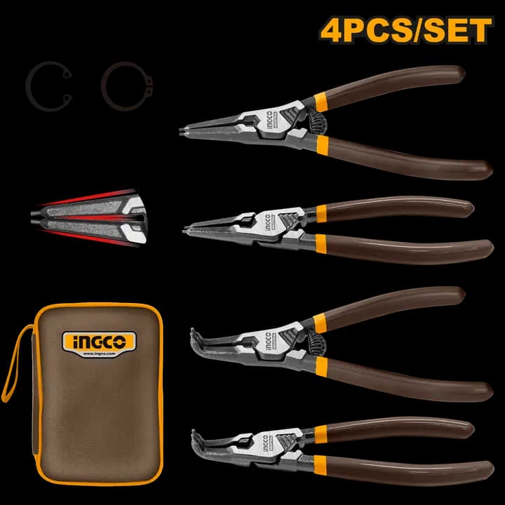 4 Pcs circlip pliers set