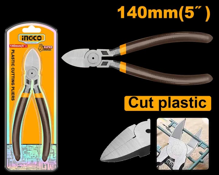 Plastic cutting pliers