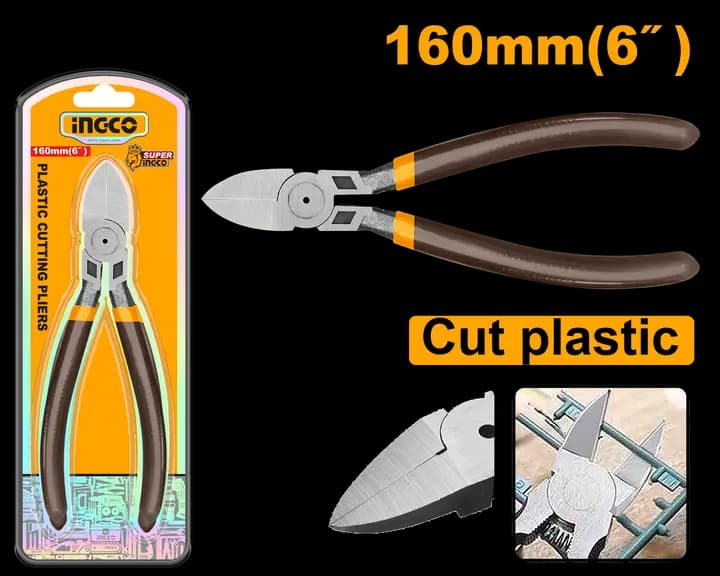 Plastic cutting pliers