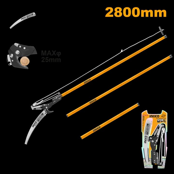 Extendable pole saw & pruner