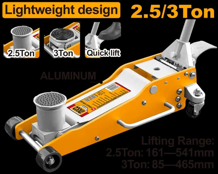 Hydraulic floor jack