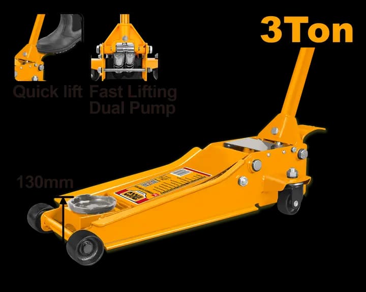Hydraulic garage jack