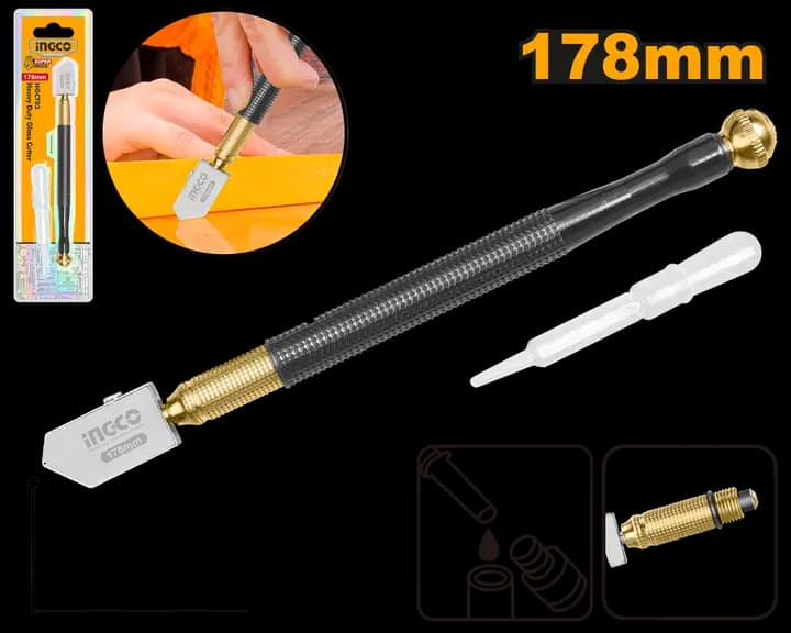 Heavy duty glass cutter