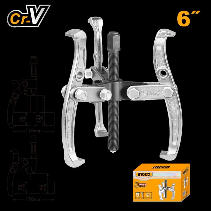 Three jaws puller