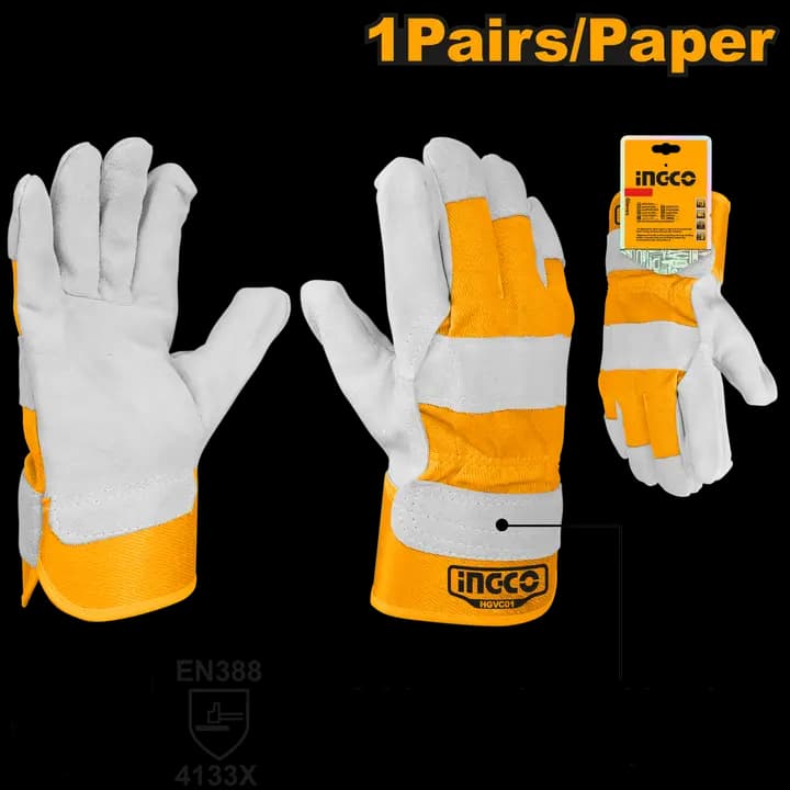 Leather gloves