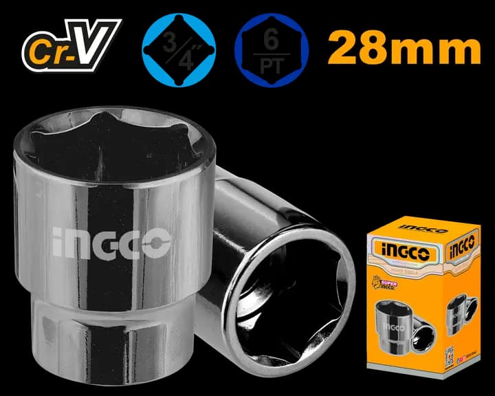 3/4" Hexagonal socket