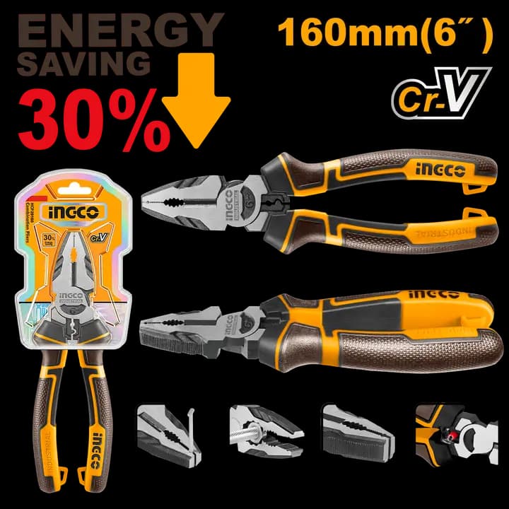 High leverage combination pliers
