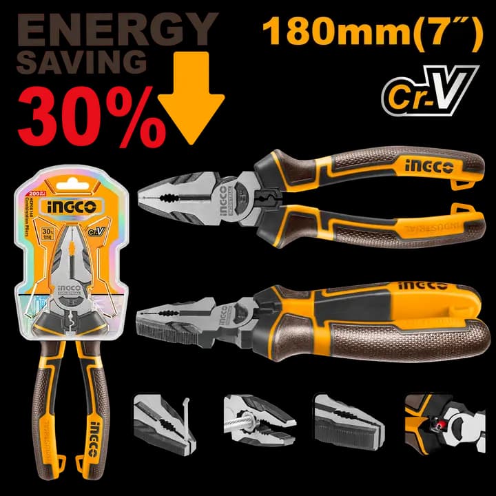 High leverage combination pliers