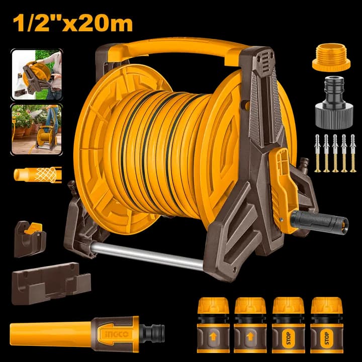 Hose reel set