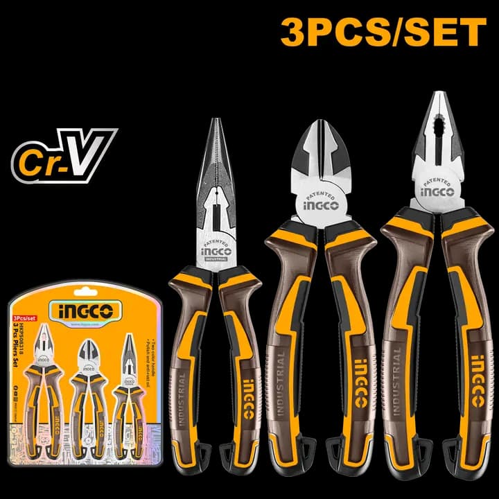 3 Pcs pliers set
