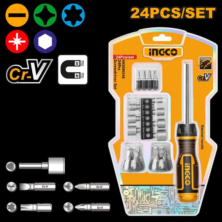 24 Pcs screwdriver set