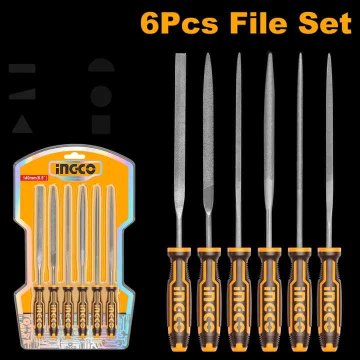 6 Pcs file set