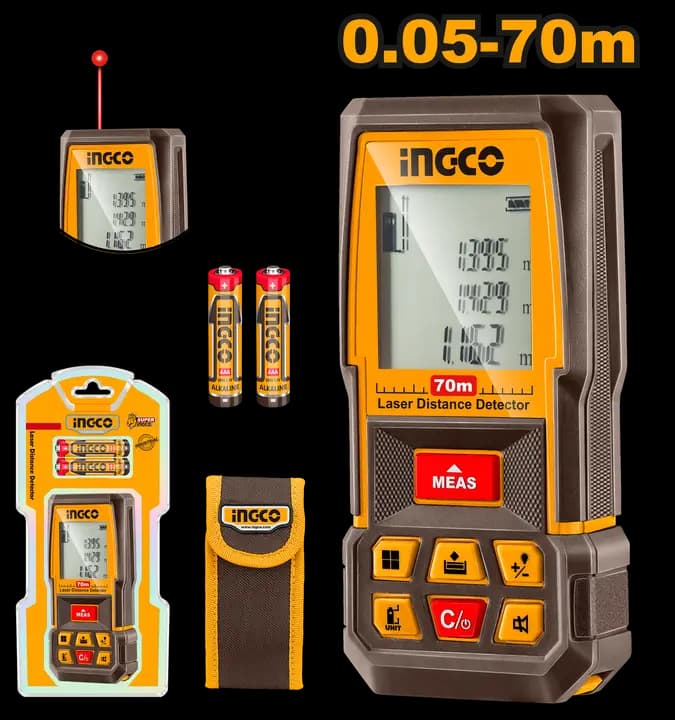 Laser distance detector