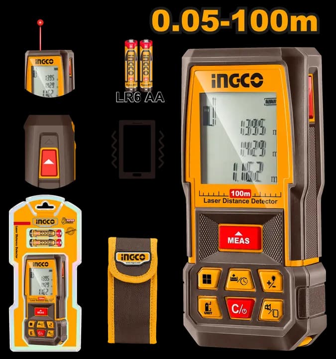 Laser distance detector
