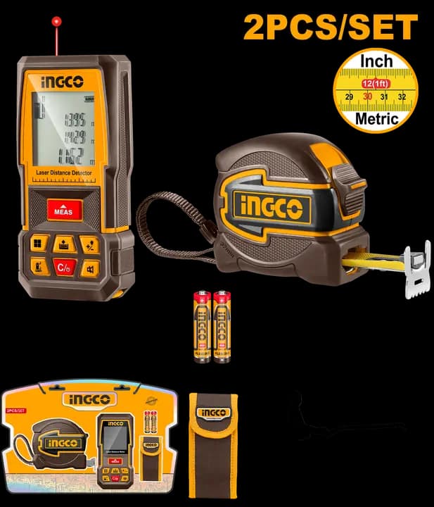 Laser distance detector combo kit