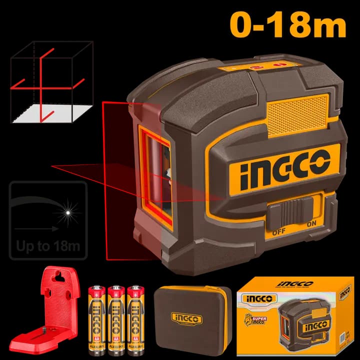 Self-leveling line laser