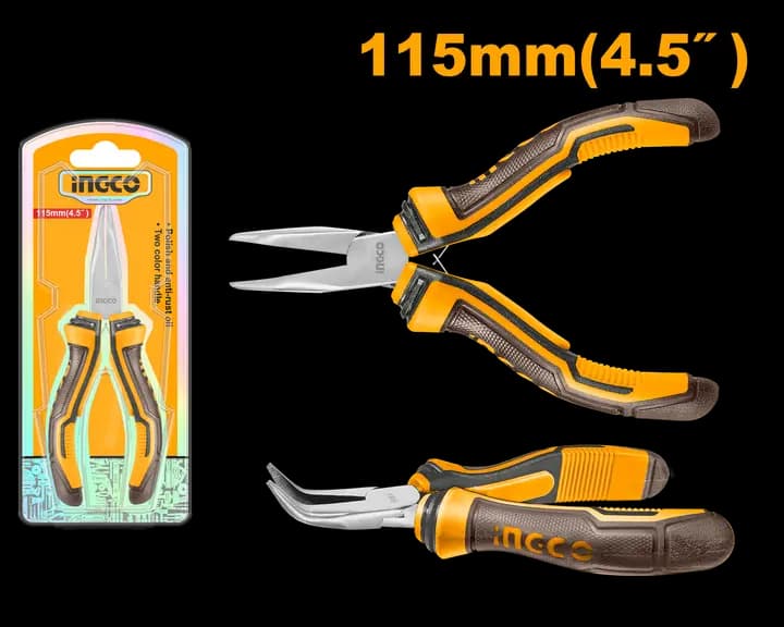Mini bent nose pliers
