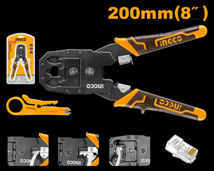 Modular plug crimper