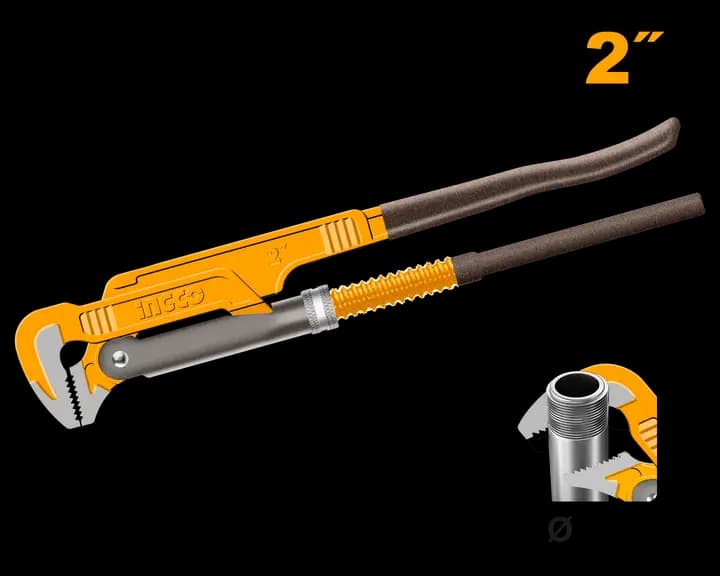 90° Heavy duty Swedish pipe wrench