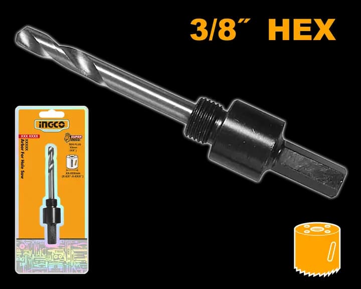 Arbor for hole saw
