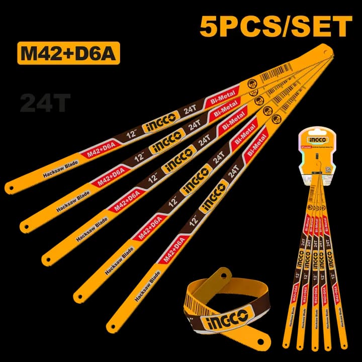 Bi-Metal hacksaw blade set