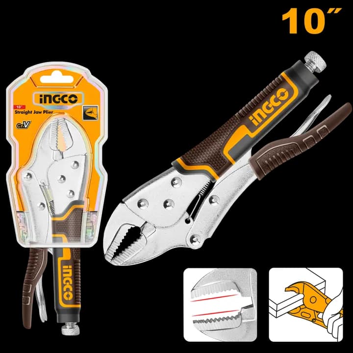Straight jaw plier