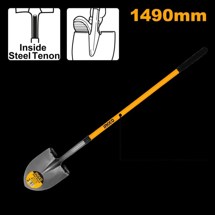 Steel shovel