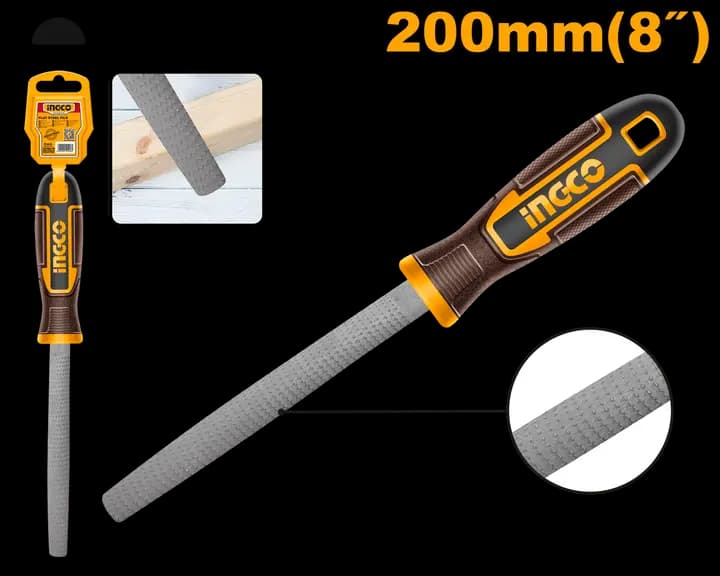 Half round wood file