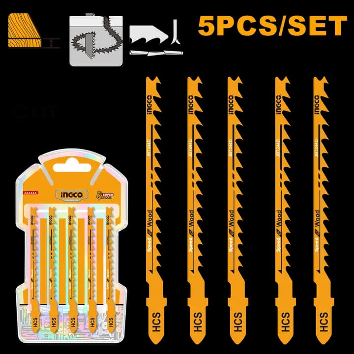 Jig saw blade for wood