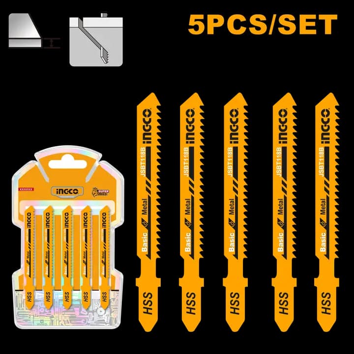 Jig saw blade for metal