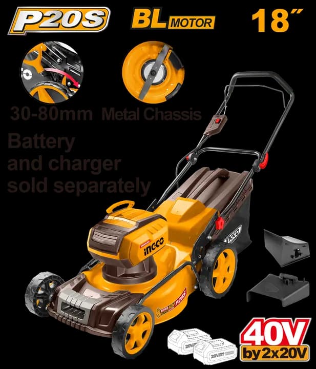 Cordless lawn mower