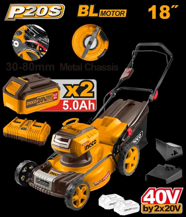 Cordless lawn mower