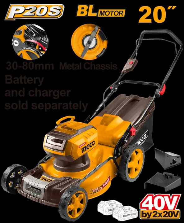 Cordless lawn mower