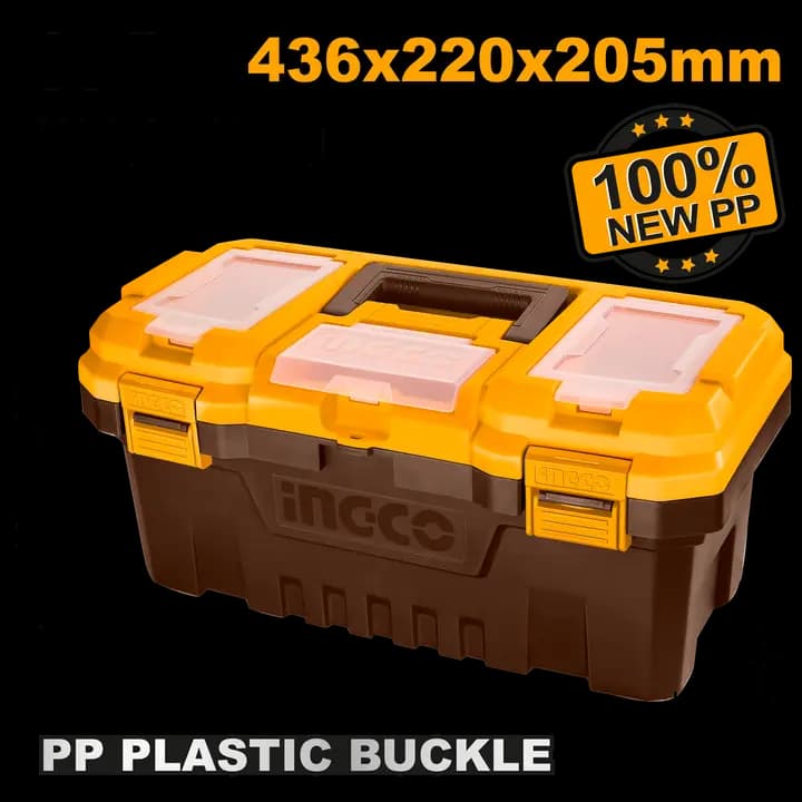 17" Plastic tool box