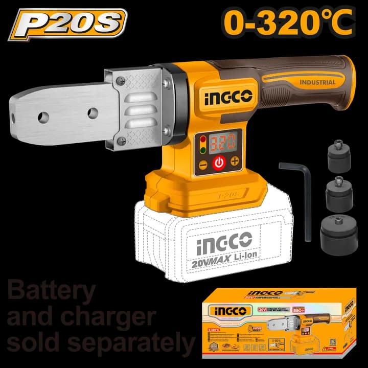 Cordless plastic tube welding tools