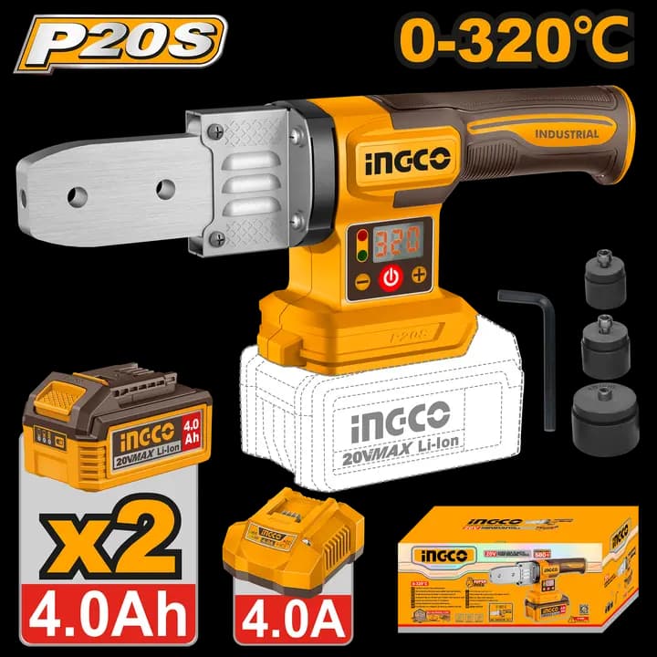 Cordless plastic tube welding tools