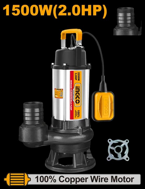 Sewage submersible pump