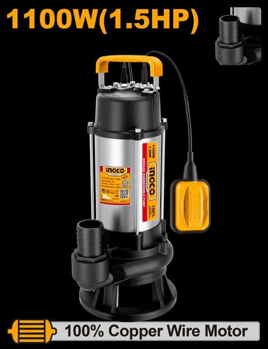 Sewage submersible pump